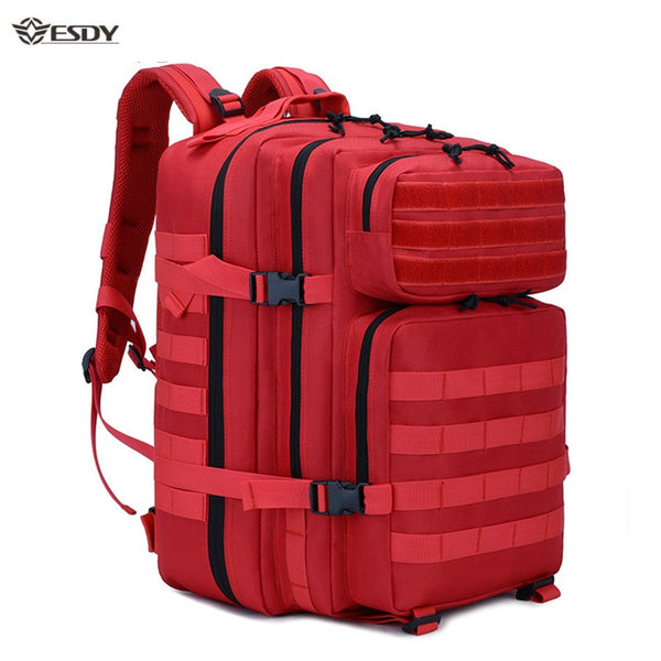 45L Military Backpack Tactical Rucksack Large Capacity Men Outdoor Camping Bag for Travel Mountaineering Hiking Mochila Blaso