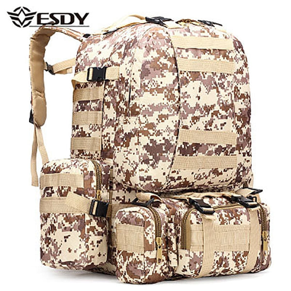 Outdoor Sports Military Hiking Backpack Hunting Camping Men Bag Trekking Tactical Climbing Waterproof Camouflage Army bags